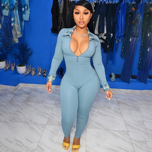 fashion casual long sleeve zipper stretch skinny jumpsuit for women autumn new activewear club fitness y2k streetwear, Black;white
fashion casual long sleeve zipper stretch skinny jumpsuit for women autumn new activewear club fitness y2k streetwear, Black;white