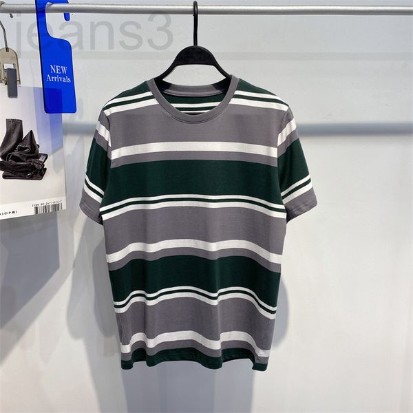 men's t-shirts designer summer new round neck short sleeve green stripe t-shirt fashion business youth trend gd1440569c f67l, White;black
men's t-shirts designer summer new round neck short sleeve green stripe t-shirt fashion business youth trend gd1440569c f67l, White;black