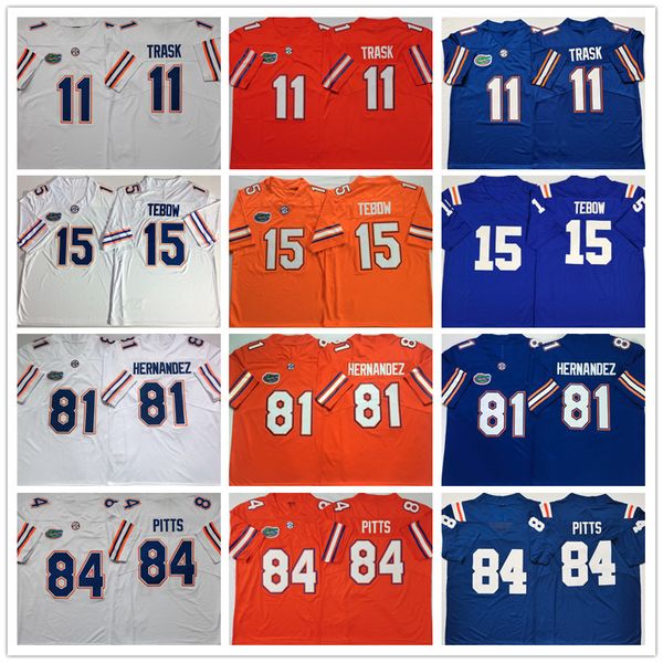 15 tim tebow jersey 81 aaron hernandez 84 kyle pitts jerseys 11 kyle trask 6 jeff driskel emmitt smith vintage florida gators stitched ameri, Black
15 tim tebow jersey 81 aaron hernandez 84 kyle pitts jerseys 11 kyle trask 6 jeff driskel emmitt smith vintage florida gators stitched ameri, Black