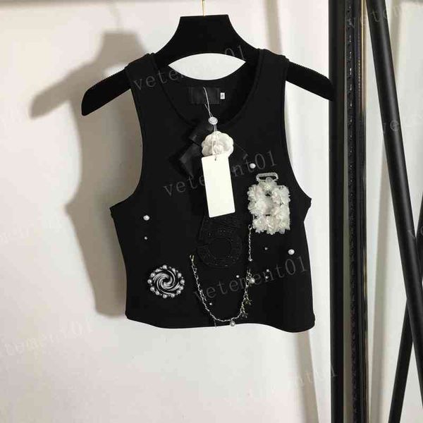womens t-shirt c..nel camellia flower number 5 print versatile small tanks luxury designer women clothing, White
womens t-shirt c..nel camellia flower number 5 print versatile small tanks luxury designer women clothing, White