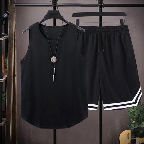 twopack of white sports tank shorts short tracksuit men plus size graphic vestsweatsuit man short sets tshirt men 220606, Gray
twopack of white sports tank shorts short tracksuit men plus size graphic vestsweatsuit man short sets tshirt men 220606, Gray