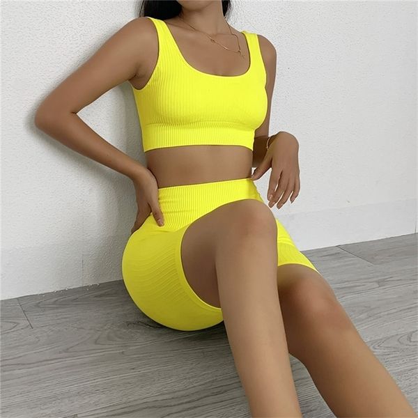 summer shorts set's tracksuit seamless sportswear workout sports crop t-shirt running cycling gym clothes 220324, White
summer shorts set's tracksuit seamless sportswear workout sports crop t-shirt running cycling gym clothes 220324, White