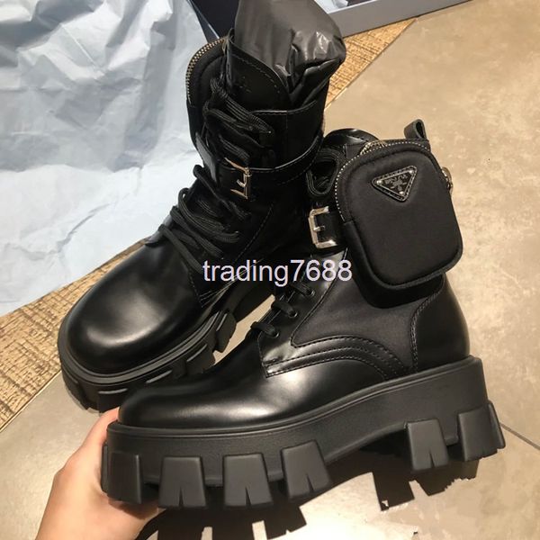 boots high edition p home genuine leather martin boots women's muffin wrapped thick soled short british style motorcycle, Black
boots high edition p home genuine leather martin boots women's muffin wrapped thick soled short british style motorcycle, Black