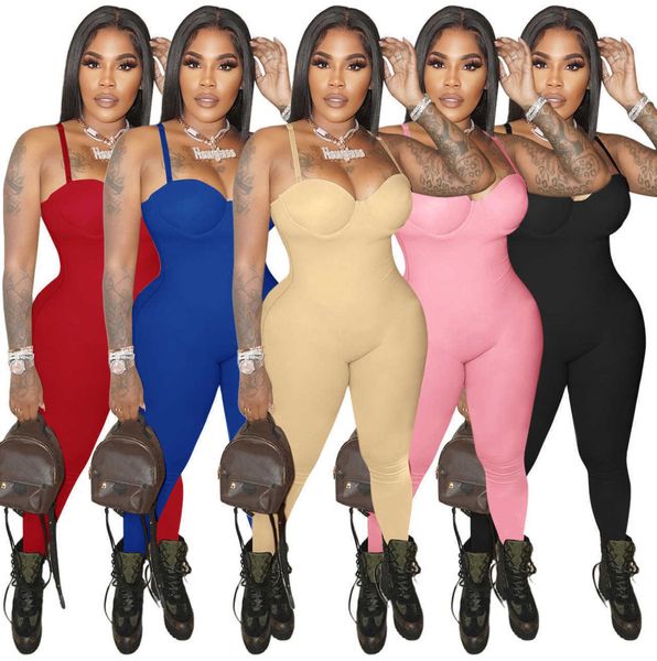 jumpsuits for women summer spaghetti straps solid sleeveless bodysuits pants rompers nightclub playsuits, Black;white
jumpsuits for women summer spaghetti straps solid sleeveless bodysuits pants rompers nightclub playsuits, Black;white