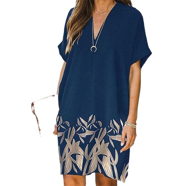 women's shift dress knee length dress dark blue short sleeve floral print spring summer v neck casual vintage 2022 s l xl xxl q8nc#, Black;gray
women's shift dress knee length dress dark blue short sleeve floral print spring summer v neck casual vintage 2022 s l xl xxl q8nc#, Black;gray