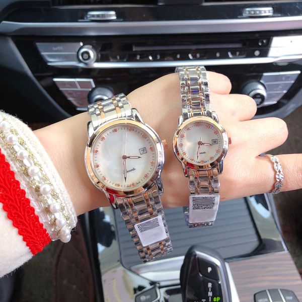 luxury lovers' watches mens womens lady dress watch brand daydate stainless steel band gold wristwatches for men women christmas valent, Slivery;brown
luxury lovers' watches mens womens lady dress watch brand daydate stainless steel band gold wristwatches for men women christmas valent, Slivery;brown