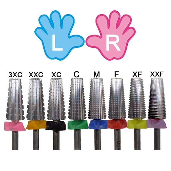nailtools 5 in 1 carbide original multifunction tungsten nail milling drill bits 220518, Silver
nailtools 5 in 1 carbide original multifunction tungsten nail milling drill bits 220518, Silver