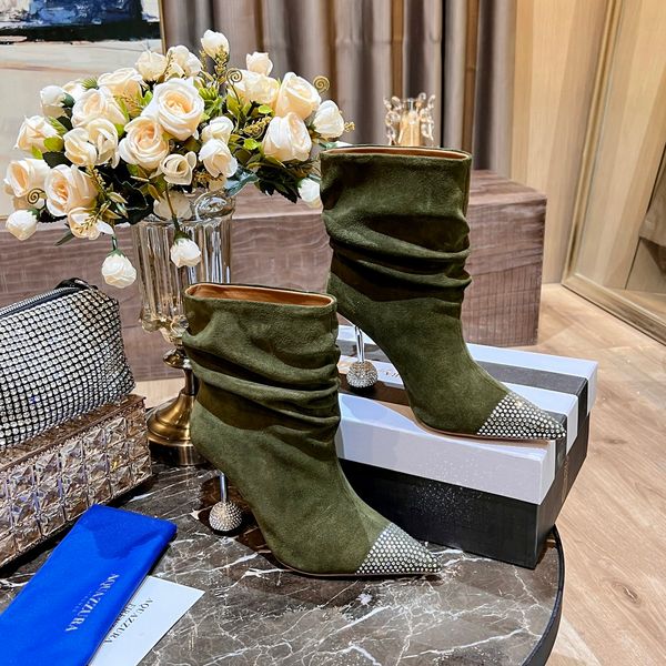 new season aquazzura boots paris fashion show shoes 22ss crystal ball high heels green, Black
new season aquazzura boots paris fashion show shoes 22ss crystal ball high heels green, Black