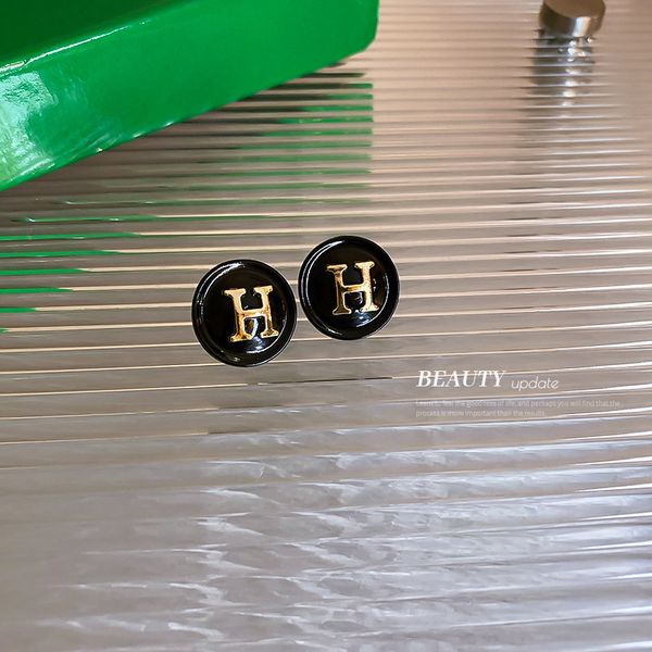 925 silver needle drop oil circle letter h earrings korean ins simple special-interest design earrings personalized temperament eardrop, Golden
925 silver needle drop oil circle letter h earrings korean ins simple special-interest design earrings personalized temperament eardrop, Golden
