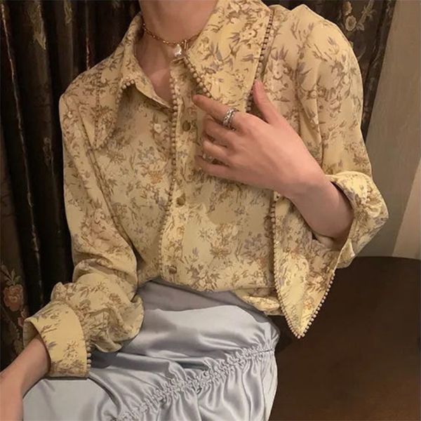qweek vintage shirt for women floral printed beautiful blouses spring summer fashion cardigan yellow r casual 220407, White
qweek vintage shirt for women floral printed beautiful blouses spring summer fashion cardigan yellow r casual 220407, White