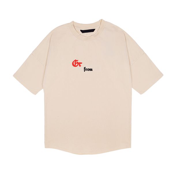 2022 men and women printed t-shirt apricot t-shirt men and women shirt short sleeve tshirt designer p new a cursive foaming loose bat sleeve, White;black
2022 men and women printed t-shirt apricot t-shirt men and women shirt short sleeve tshirt designer p new a cursive foaming loose bat sleeve, White;black