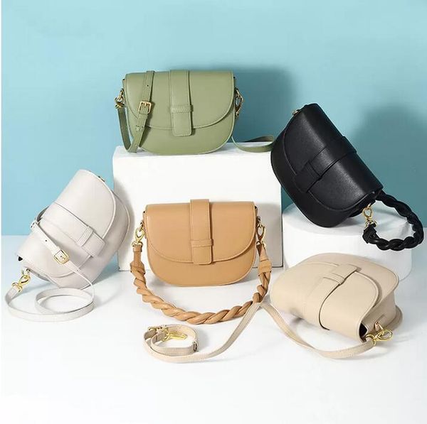 france elegant half moon saddle clafskin shoulder bags genuine leather luxurys designers cowhide crossbody wallet on chain multi pochette br
france elegant half moon saddle clafskin shoulder bags genuine leather luxurys designers cowhide crossbody wallet on chain multi pochette br