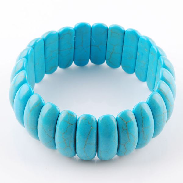 new fashion beaded bracelet blue turquoise strand stretchy bangle natural stone beads stretch 7 inches for man women jewelry dk1478, Black
new fashion beaded bracelet blue turquoise strand stretchy bangle natural stone beads stretch 7 inches for man women jewelry dk1478, Black