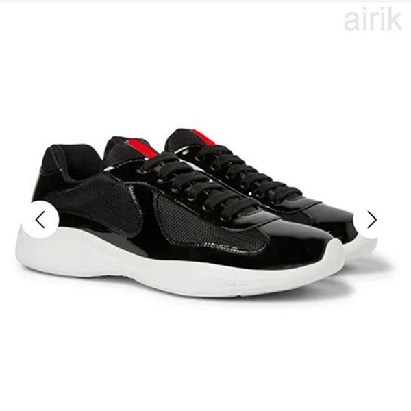 men america's cup xl leather sneakers patent leather flat trainers black mesh lace-up casual shoes outdoor runner trainers
men america's cup xl leather sneakers patent leather flat trainers black mesh lace-up casual shoes outdoor runner trainers