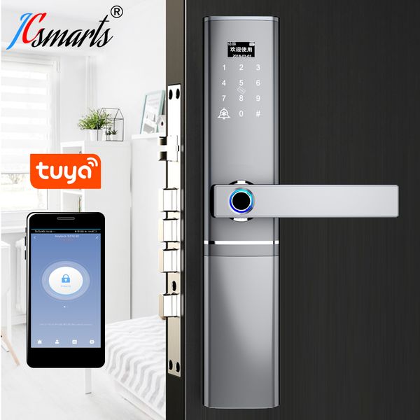 popular zinc alloy biometric fingerprint door lock apartment electronic intelligent smart wifi lock
popular zinc alloy biometric fingerprint door lock apartment electronic intelligent smart wifi lock