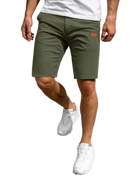 men patched drawstring shorts e17g#, White;black
men patched drawstring shorts e17g#, White;black