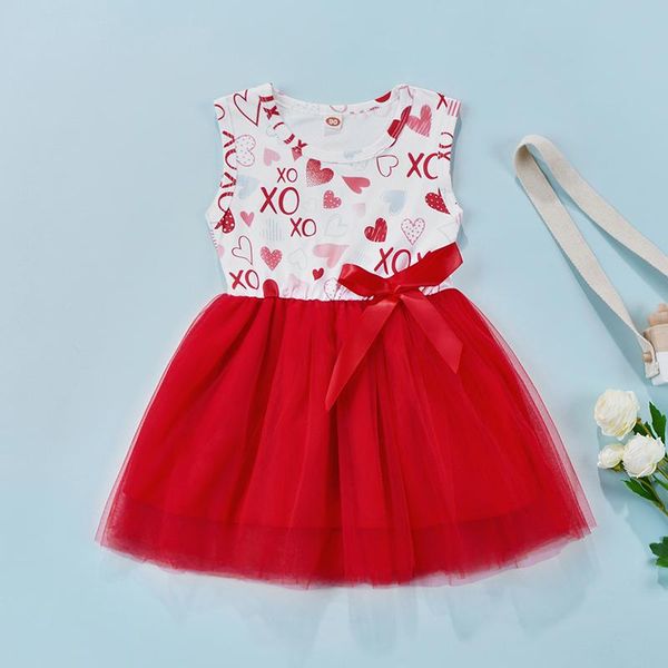 girl's dresses little girls valentine's day dress sleeveless round neck heart print tulle patchwork dress, 2-7years, Red;yellow
girl's dresses little girls valentine's day dress sleeveless round neck heart print tulle patchwork dress, 2-7years, Red;yellow