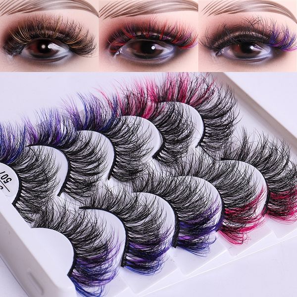 thick multilayer color false eyelashes extensions soft & vivid messy crisscross hand made curly mink fake lashes makeup accessory for eyes 1
thick multilayer color false eyelashes extensions soft & vivid messy crisscross hand made curly mink fake lashes makeup accessory for eyes 1