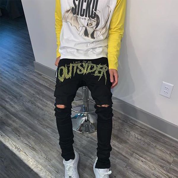 men's jeans trendy black ripped - fashionable streetwear with cozy skinny design rhinestone embellishments stretch fit and soft washed
men's jeans trendy black ripped - fashionable streetwear with cozy skinny design rhinestone embellishments stretch fit and soft washed