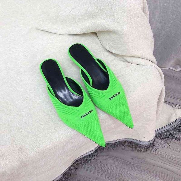 slippers spring paris style high-heeled pointed slippers for women shallow mouth flying weaving cat heel muller sandals, Black
slippers spring paris style high-heeled pointed slippers for women shallow mouth flying weaving cat heel muller sandals, Black