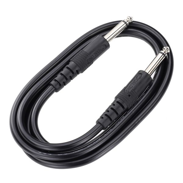 Image of 1.5M Jack 6.35mm to 6.35 mm Male to Male Audio Cable for Guitar Mixer Amplifier Bass Aux Cables