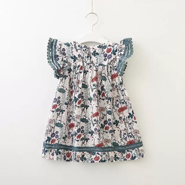 baby girls floral dress children flying sleeve princess dress 2019 summer fashion boutique kids clothing 2 colors, Red;yellow
baby girls floral dress children flying sleeve princess dress 2019 summer fashion boutique kids clothing 2 colors, Red;yellow