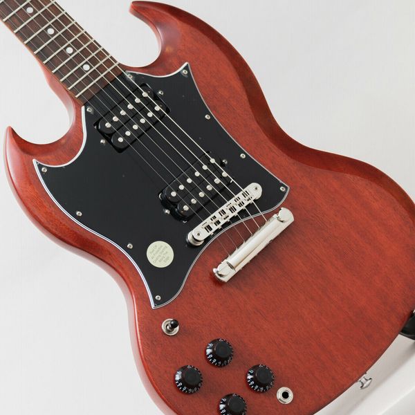 sg tribute vintage cherry satin left hand electric guitar #563 same of the pictures
sg tribute vintage cherry satin left hand electric guitar #563 same of the pictures