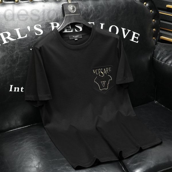 men's t-shirts designer 2022 summer new korean men's fashion trend mercerized cotton round neck short sleeve t-shirt, White;black
men's t-shirts designer 2022 summer new korean men's fashion trend mercerized cotton round neck short sleeve t-shirt, White;black
