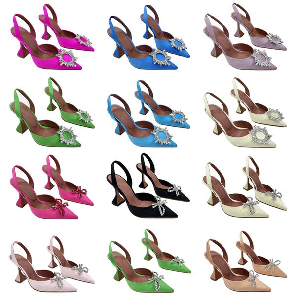 amina muaddi high heel sandals luxury women designer dress shoe bow crystal-embellished buckle pointed toesl sunflower sandal 10cm heeled sh, Black
amina muaddi high heel sandals luxury women designer dress shoe bow crystal-embellished buckle pointed toesl sunflower sandal 10cm heeled sh, Black