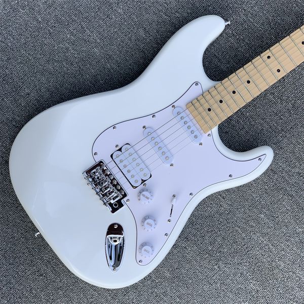 in stock inheritance of classic white double shake 6 strings electric guitar maple fingerboard immediate delivery
in stock inheritance of classic white double shake 6 strings electric guitar maple fingerboard immediate delivery