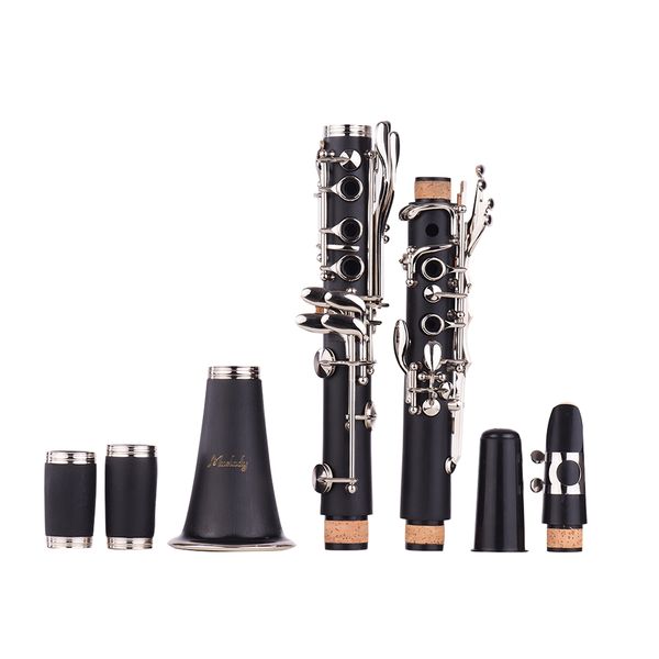 muslady abs 17-key clarinet bb flat with carry case gloves cleaning cloth mini screwdriver reed case woodwind instrument
muslady abs 17-key clarinet bb flat with carry case gloves cleaning cloth mini screwdriver reed case woodwind instrument