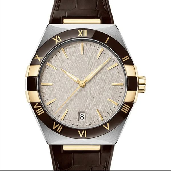 men's luxury watches ceramic bezel 39mm automatic mechanical movement watch luminous sapphire waterproof sports fashion moissanite watc, Slivery;brown
men's luxury watches ceramic bezel 39mm automatic mechanical movement watch luminous sapphire waterproof sports fashion moissanite watc, Slivery;brown