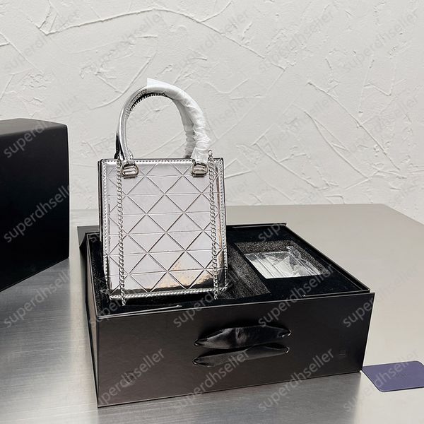 mirror patent leather tote designer bag diamond lattice handbag wallet chains crossbody shoulder bags card holder purse lady clutch party
mirror patent leather tote designer bag diamond lattice handbag wallet chains crossbody shoulder bags card holder purse lady clutch party