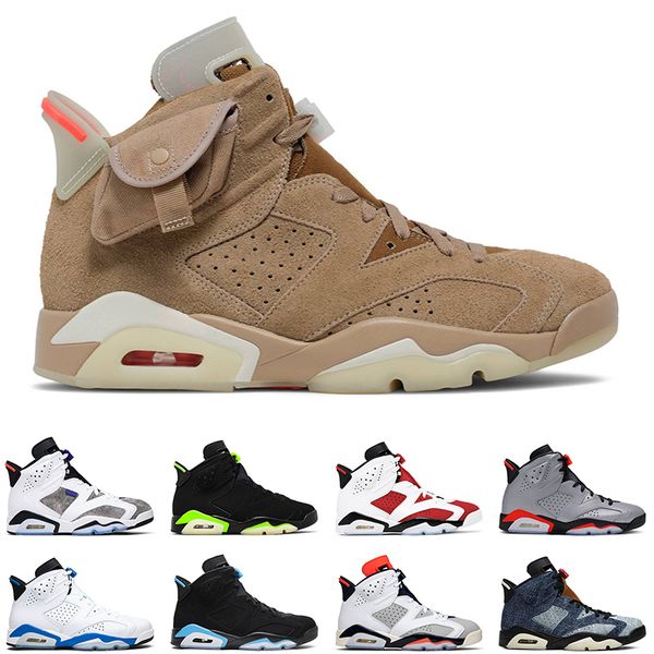 shoes 6s british khaki unc carmine black cat hare tinker flint olive sports
