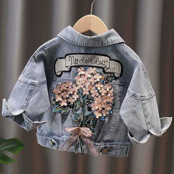 jackets kids girls denim baby flower embroidery coats spring autumn fashion child kids outwear ripped jeans jackets jean, Blue;gray
jackets kids girls denim baby flower embroidery coats spring autumn fashion child kids outwear ripped jeans jackets jean, Blue;gray