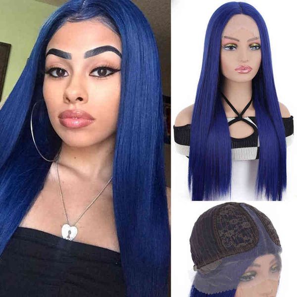 blue synthetic lace front wig long straight frontal pre plucked 360 t-part heat resistant s 220622, Black
blue synthetic lace front wig long straight frontal pre plucked 360 t-part heat resistant s 220622, Black