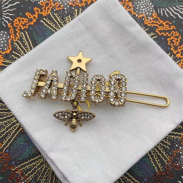 70% off clearance sale classic diamond studded star letter female net red same style personalized wild little hairpin, Golden
70% off clearance sale classic diamond studded star letter female net red same style personalized wild little hairpin, Golden