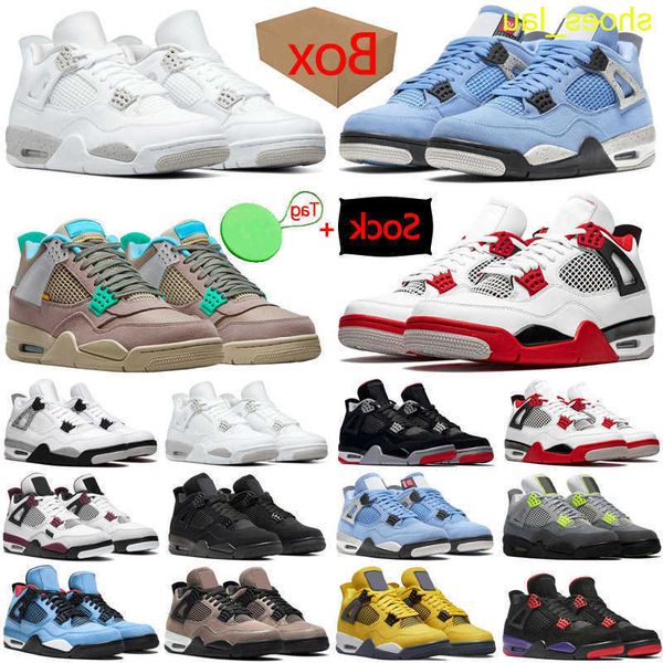 shoes box&sock&tag 4 4s mens basketball lightning shimmer university blue white oreo cactus jack taupe haze men trainers sports sneakers
shoes box&sock&tag 4 4s mens basketball lightning shimmer university blue white oreo cactus jack taupe haze men trainers sports sneakers