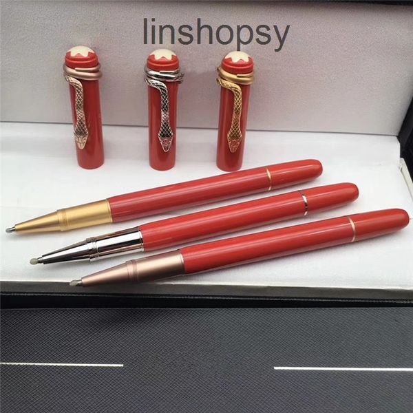 high qualit heritage series roller ball pen with reds snake clip stationery office writing resin pens+give velvet bags
high qualit heritage series roller ball pen with reds snake clip stationery office writing resin pens+give velvet bags