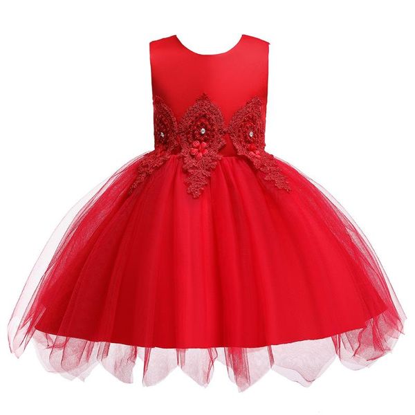girl's dresses children's embroidered princess dress fashion all-match wedding flower girl irregular net yarn pompong skirt, Red;yellow
girl's dresses children's embroidered princess dress fashion all-match wedding flower girl irregular net yarn pompong skirt, Red;yellow