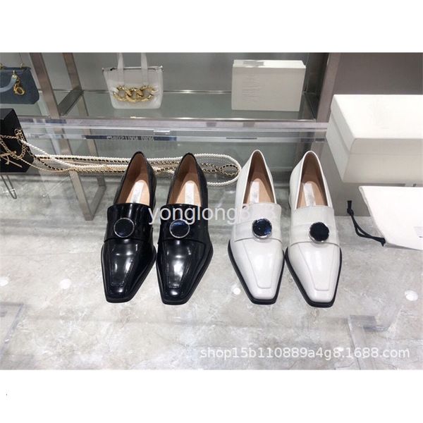 dress shoes small leather shoes women's british style autumn leisure leffer middle heel square head patent single, Black
dress shoes small leather shoes women's british style autumn leisure leffer middle heel square head patent single, Black