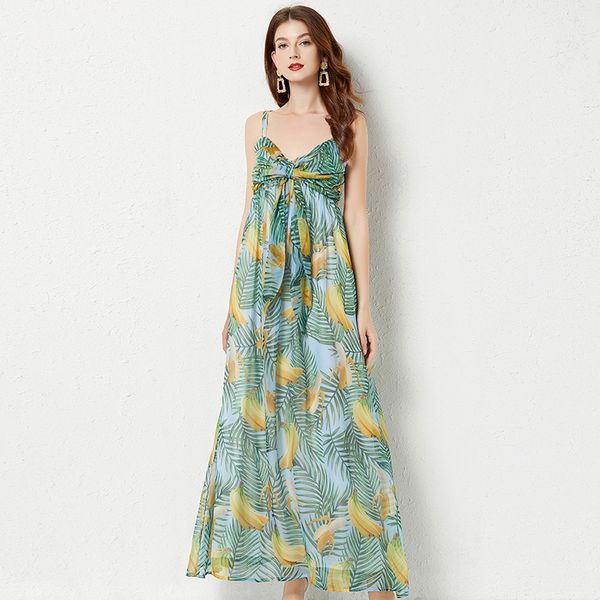 chiffon women dress 2022 summer new beach holiday vestidos spaghetti strap party elegant printing dresses, Black;gray
chiffon women dress 2022 summer new beach holiday vestidos spaghetti strap party elegant printing dresses, Black;gray