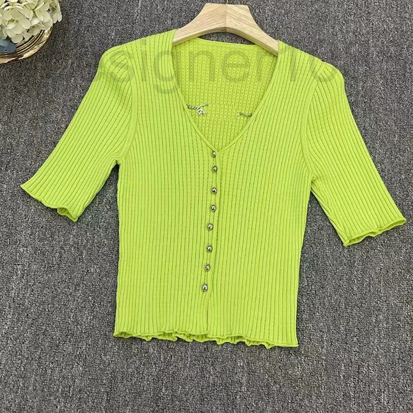 women's sweaters designer niche design fruit green knitted v-neck short sleeved women's t-shirt summer exotic sweet age reduction, White;black
women's sweaters designer niche design fruit green knitted v-neck short sleeved women's t-shirt summer exotic sweet age reduction, White;black