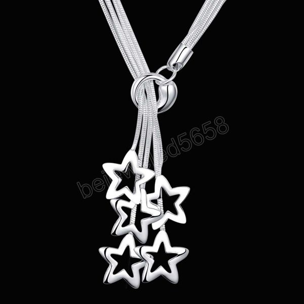 classic 925 silver necklaces jewelry 18 inches star pendant necklace christmas gifts wedding
classic 925 silver necklaces jewelry 18 inches star pendant necklace christmas gifts wedding