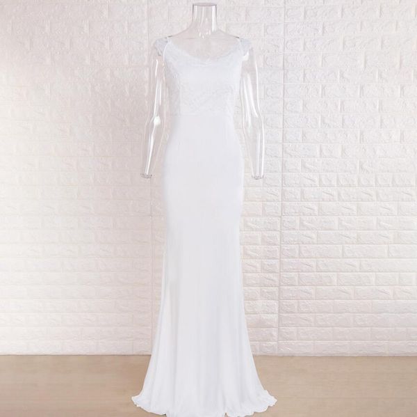 white v-neck dresses comfortable the bridesmaid dress breathable high-grade plus size women clothing pure whites party, Black;gray
white v-neck dresses comfortable the bridesmaid dress breathable high-grade plus size women clothing pure whites party, Black;gray