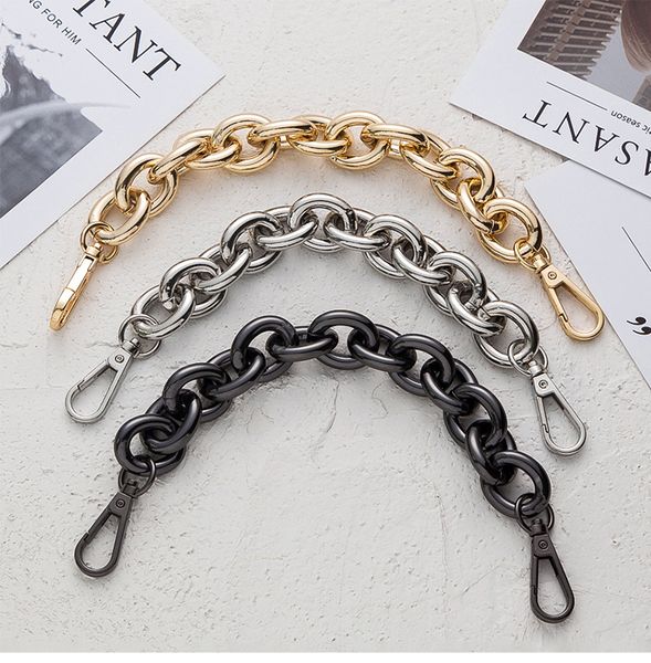 30cm replacement metal chain for handle bag handbag antique bronze silver golden diy accessories for bag strap hardware, Black
30cm replacement metal chain for handle bag handbag antique bronze silver golden diy accessories for bag strap hardware, Black