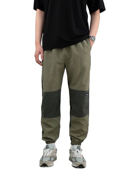 men color block letter patched pants s2yp#, Black
men color block letter patched pants s2yp#, Black