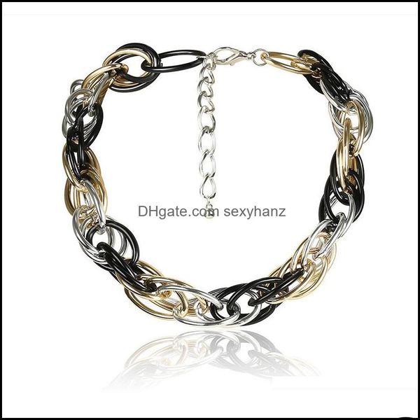 chains necklaces pendants jewelry retro simple single layer handmade female creative color mix geometric clavicle chain hoop neck gift who, Silver
chains necklaces pendants jewelry retro simple single layer handmade female creative color mix geometric clavicle chain hoop neck gift who, Silver