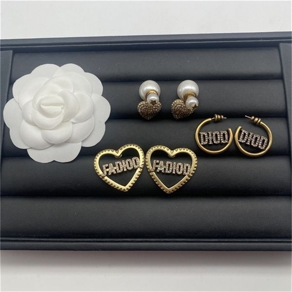 2022 fashion 20% off designer jewelry d high-end version letter love pearl earrings women's light luxury fashion star earrings, Golden
2022 fashion 20% off designer jewelry d high-end version letter love pearl earrings women's light luxury fashion star earrings, Golden