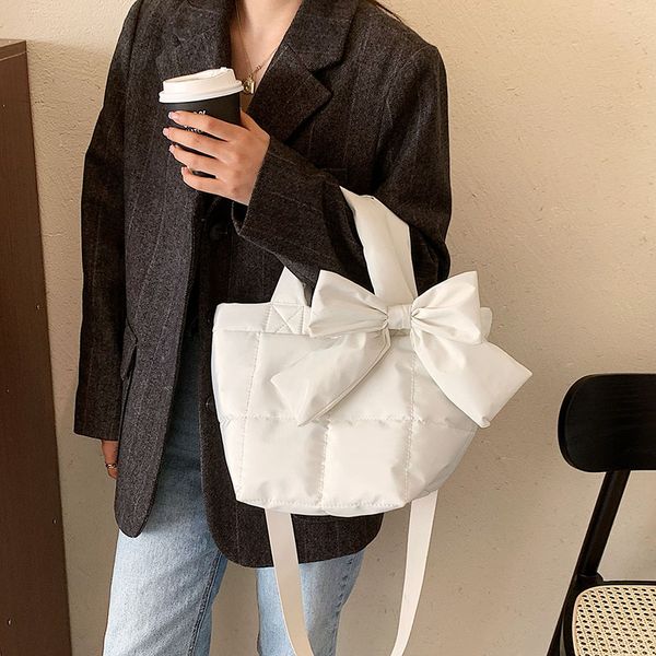 nylon bow women handbag designer casual padding messenger bag female fashion luxury down cotton shoulder bag ladies
nylon bow women handbag designer casual padding messenger bag female fashion luxury down cotton shoulder bag ladies